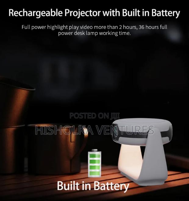 Tripsky Android 11 Rechargeable Smart Projector · Photo 2