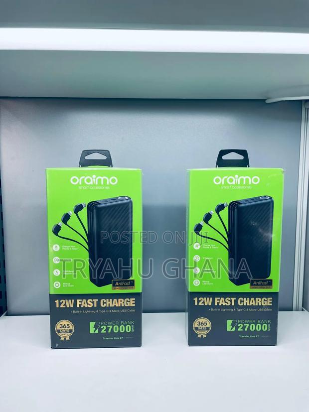Oraimo Power Bank 27000mah (Opb-p5271) For Phones, Tablets & Devices · Photo 2