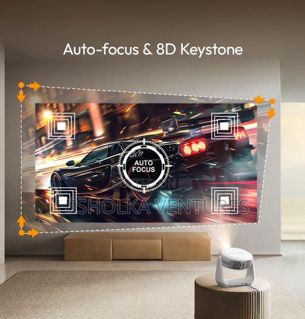 Tripsky Android 11 Rechargeable Smart Projector · Photo 4