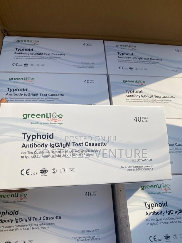 Greenlife Typhoid Antibody Test Cassette · Photo 1