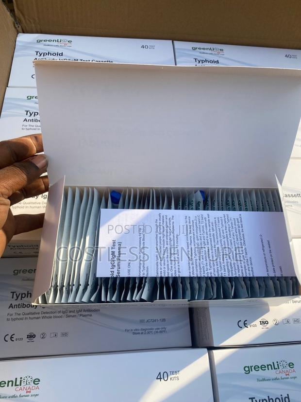 Greenlife Typhoid Antibody Test Cassette · Photo 3
