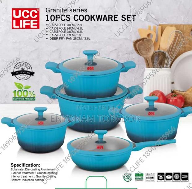 10 PCS Cookware Set · Photo 1