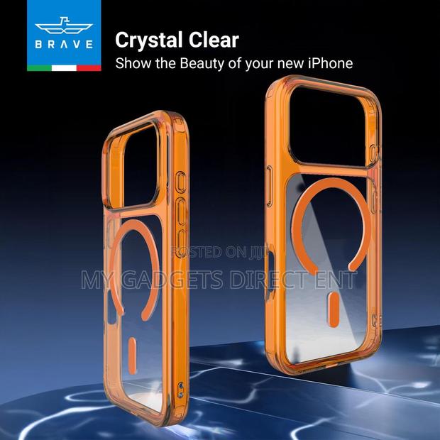 Brave Guard iPhone 17 Pro Max Orange Protective Case-Magsafe · Photo 1
