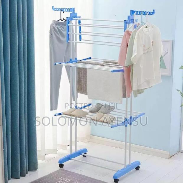 Quality Three-Tier, Foldable Clothes Drying Rack. · Photo 1