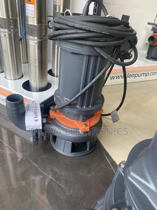 4hp /3kw/ Leo Sewage Pump · Photo 1