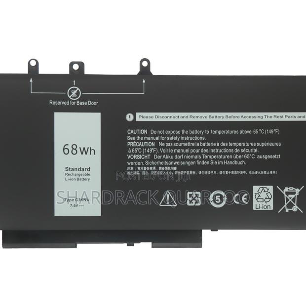 GJKNX Laptop Battery for Dell Latitude E5480 5580 5490 5590 · Photo 3