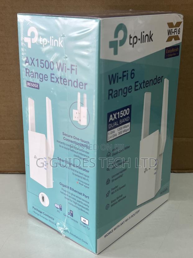 TP-Link Ax1500 Wi-Fi Range Extender Wi-Fi 6 Re505x · Photo 4