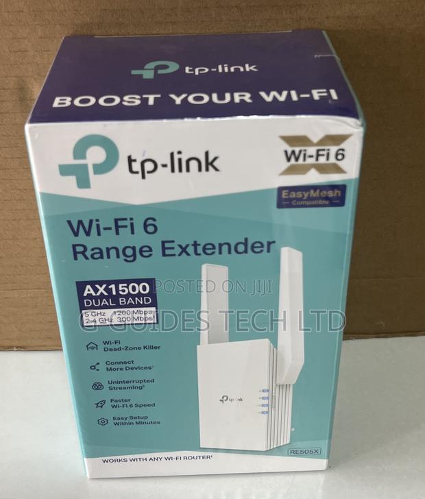 TP-Link Ax1500 Wi-Fi Range Extender Wi-Fi 6 Re505x · Photo 5