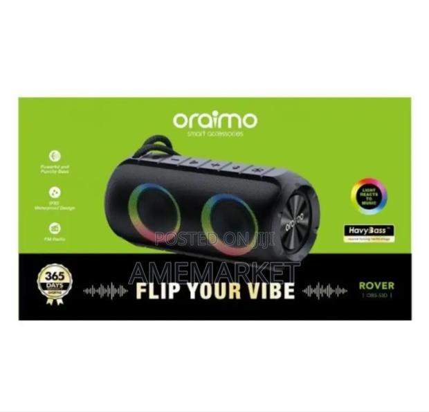 Oraimo Rover RGB Lights Bluetooth Fm Wireless Speaker · Photo 2