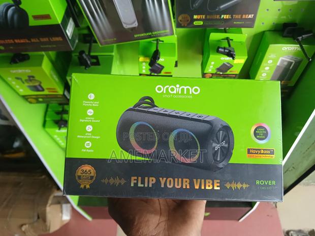 Oraimo Rover RGB Lights Bluetooth Fm Wireless Speaker · Photo 1