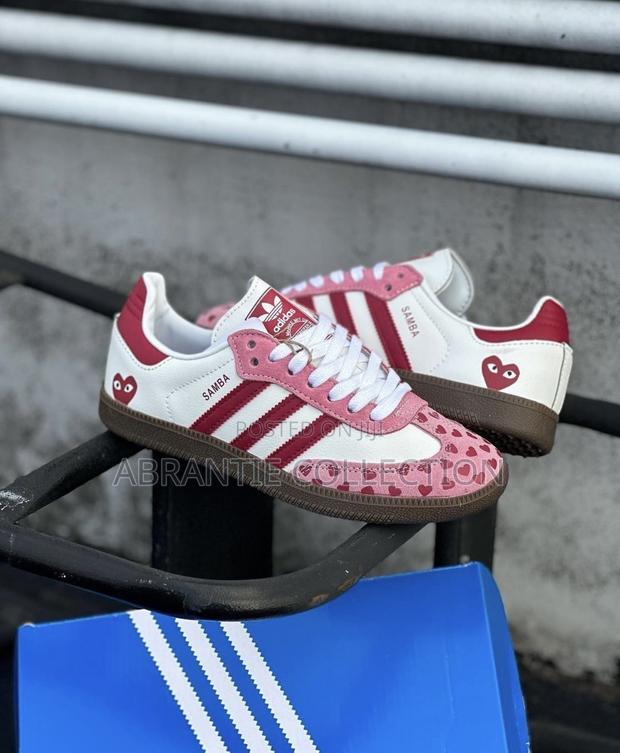 Adidas Samba X Play Red/White · Photo 1