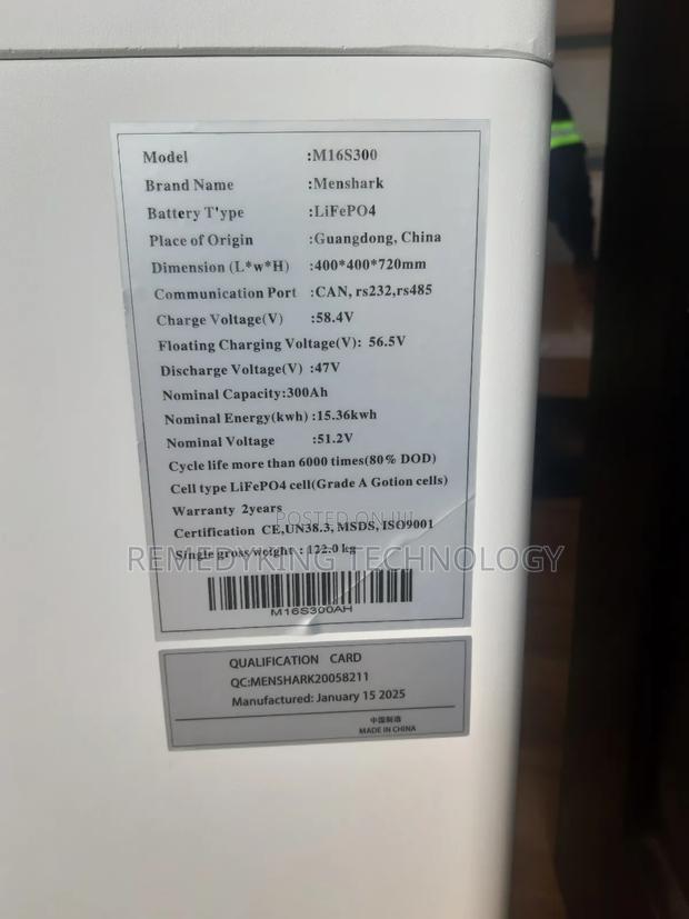 15kwh Solar Lithium Ion Batteries · Photo 3