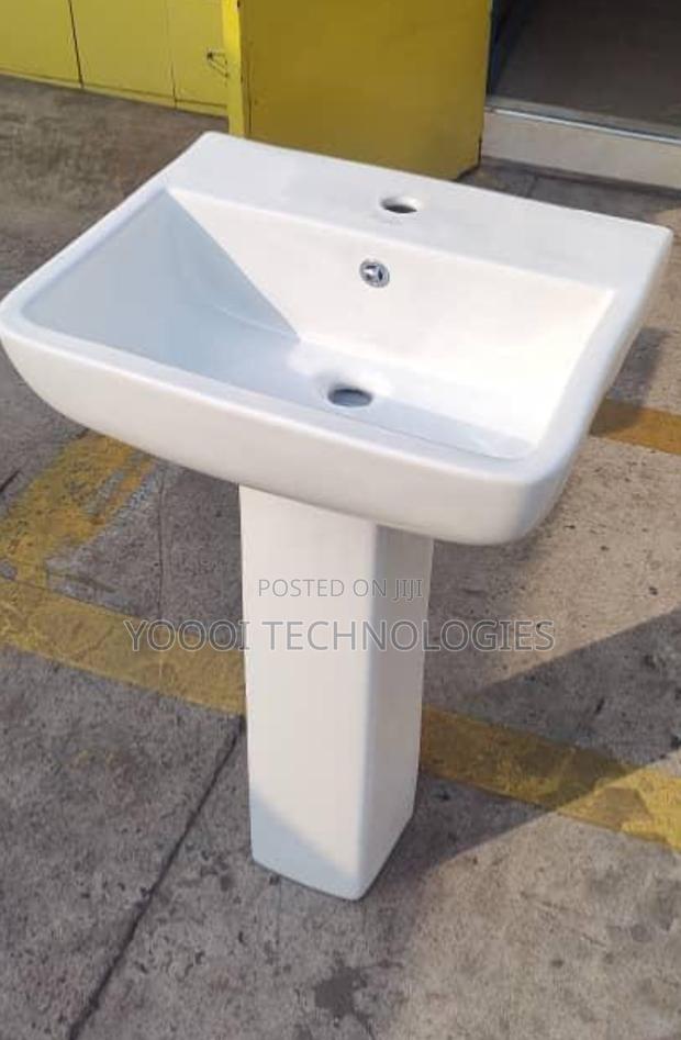 Frencia Bathroom Pedestal Basin · Photo 1
