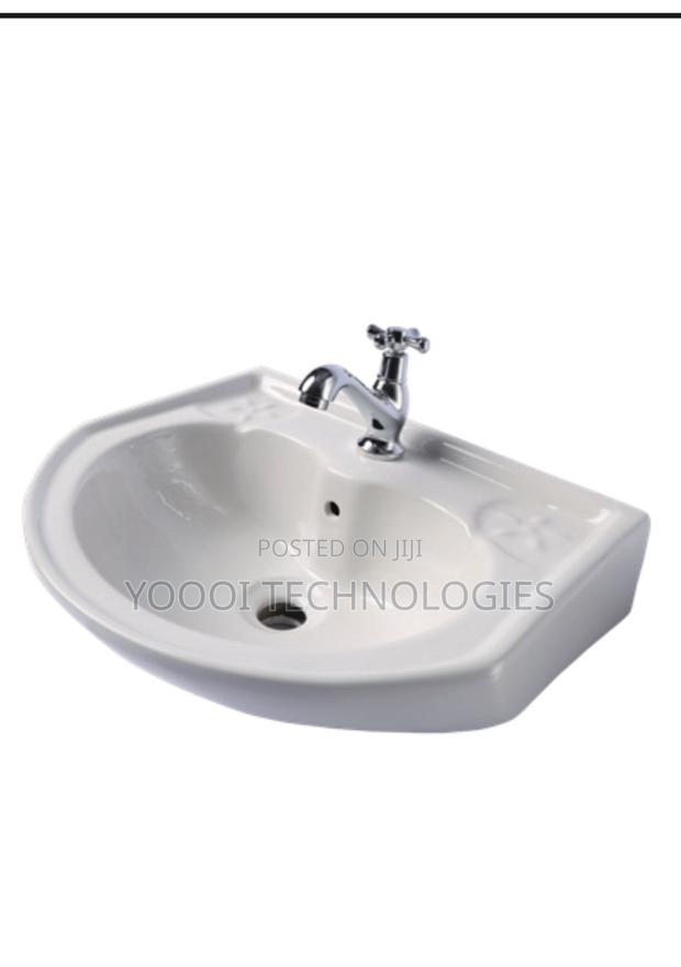 Frencia Ceramic Wall Basin Only · Photo 1