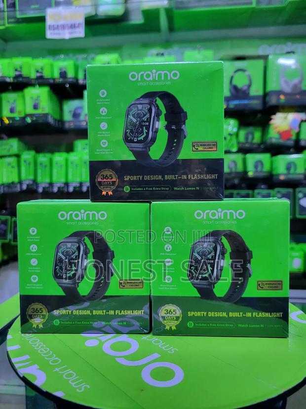 Oraimo Watch Lumos N 2.01'' Hd Display Ip68 Smart Watch · Photo 1