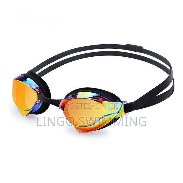 Racing Anti-Fog Swimming Goggles- Unisex (Adults Kids)