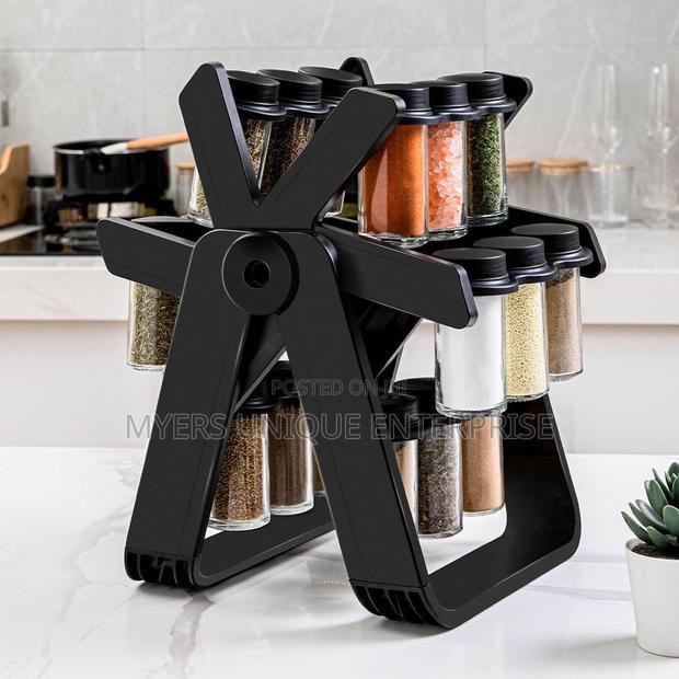 18pcs Rotating Spice Shell · Photo 1
