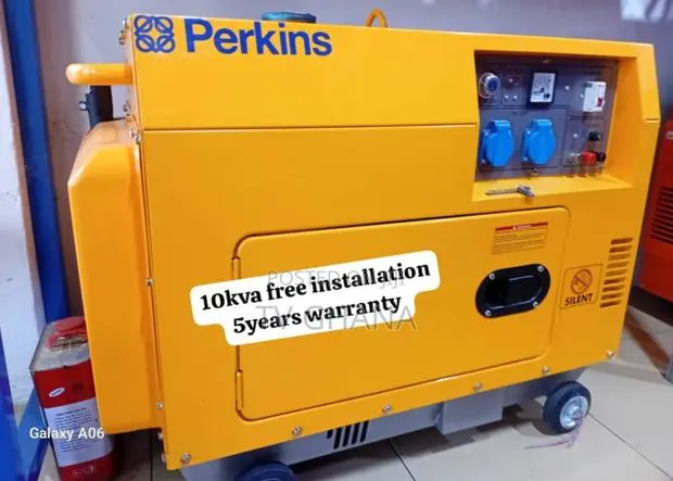 Flexible Power Source Perkins 10kva 13000wats Diesel Silent · Photo 1