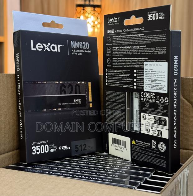 512gb Lexar Nm620 Nvme Pcie SSD Storage · Photo 2