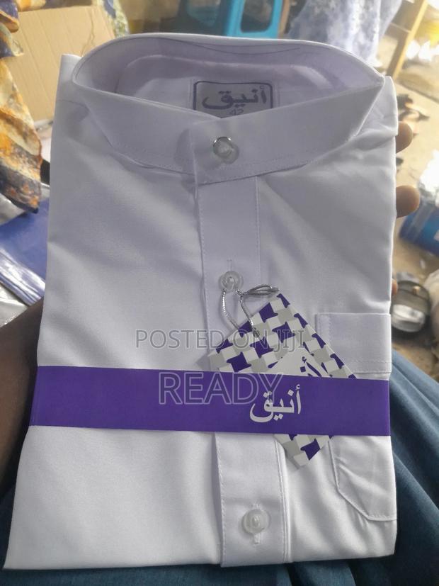Kids Roundneck Jalabiya (White Longsleeves ) · Photo 1