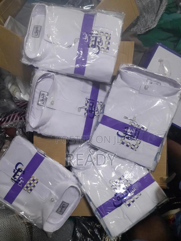 Kids Roundneck Jalabiya (White Longsleeves ) · Photo 2