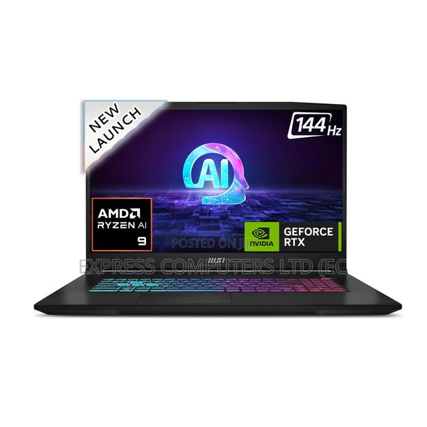 New Laptop MSI Katana 17 32GB AMD Ryzen 9 SSHD (Hybrid) 1T · Photo 1