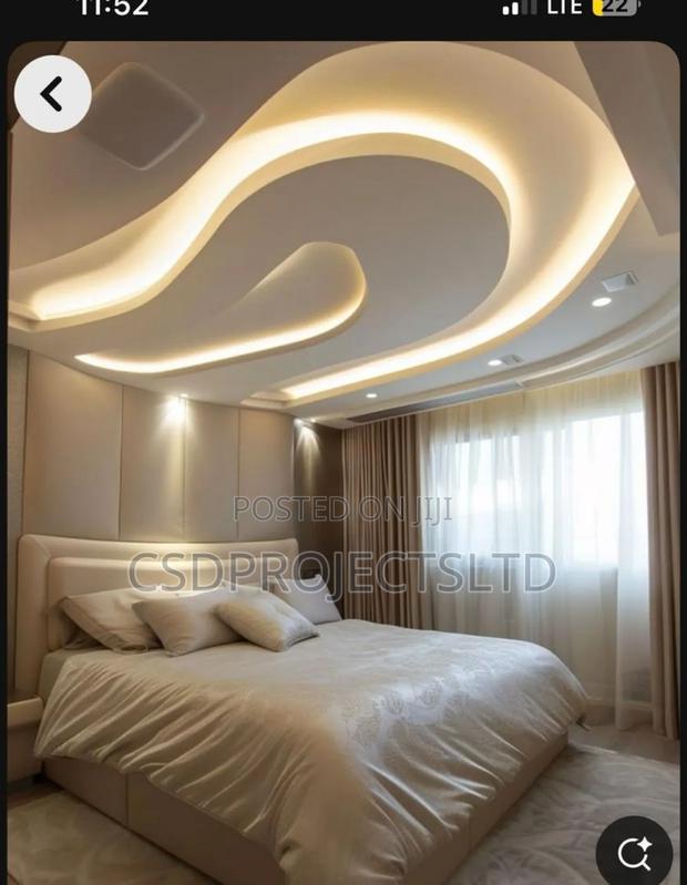 Professional Pop Ceiling Work · Photo 3