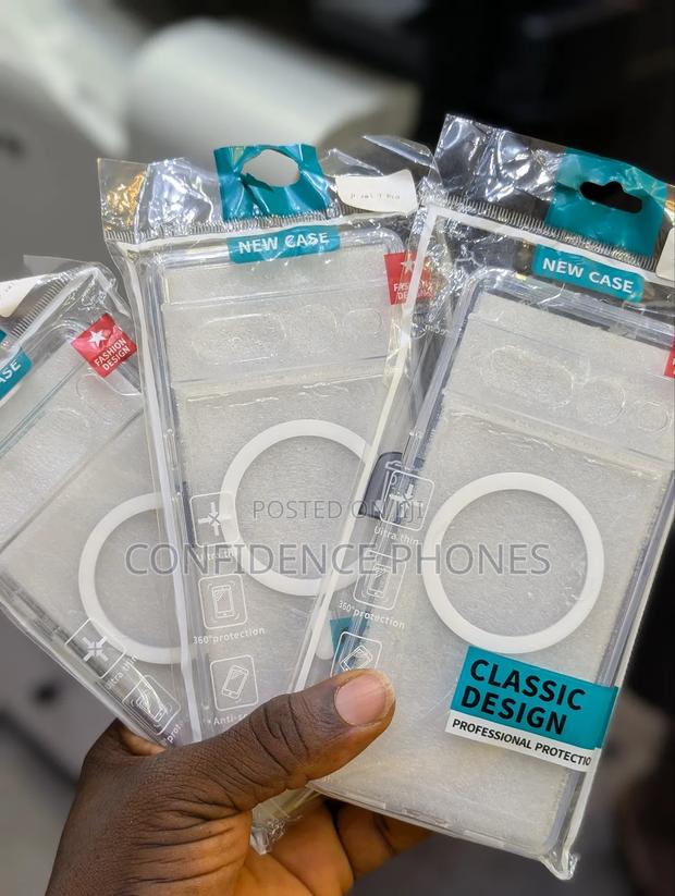 Google Pixel 7pro Transparent Magsafe Case · Photo 1
