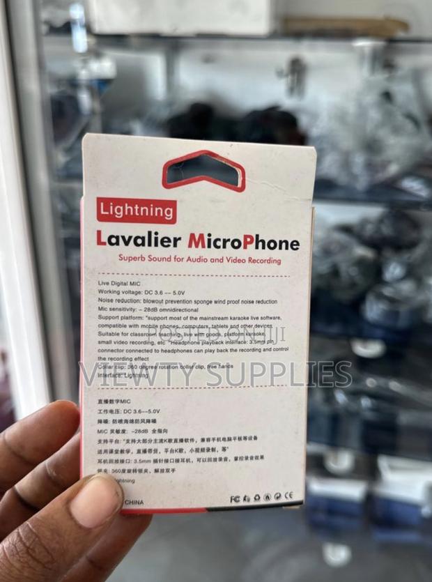 Mini Clip-on Lapel Lavelier Microphone for iPhone · Photo 7