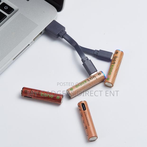 Batzone Usb-C Li-Ion Rechargeable Battery Aaa 666mwh (4pcs) · Photo 3