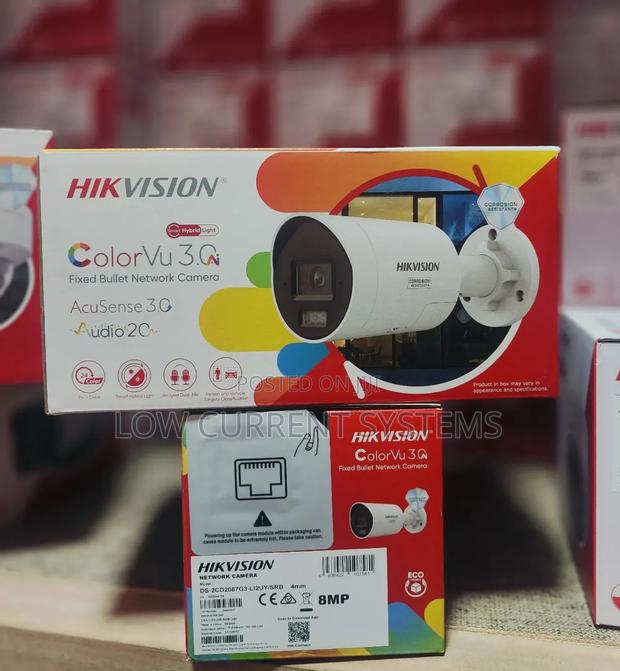 Hikvision Ds-2cd2087g3-Li2uy/SRB Anti-Corrosion Acusence 8mp Ip Camera · Photo 1