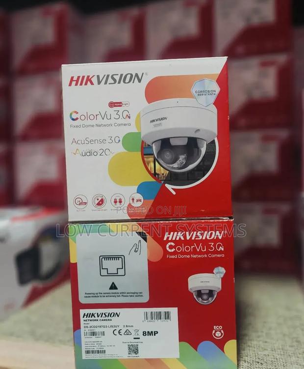 Hikvision 8mp Ip Acusence Camera 3.0 Colorvu Ds-2cd2187g3-Lis2uy Audio · Photo 1