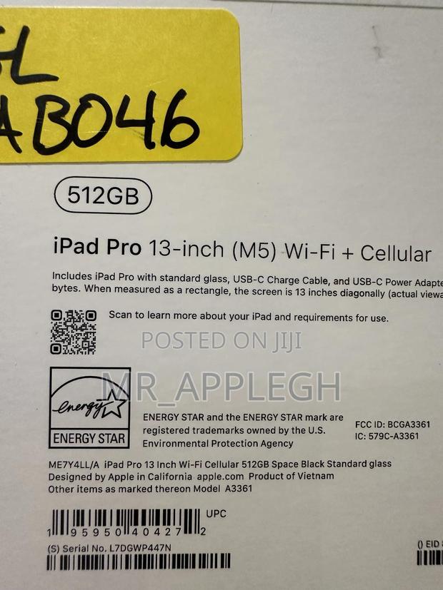 New Apple iPad Pro 13 (2025) 512 GB Black · Photo 1