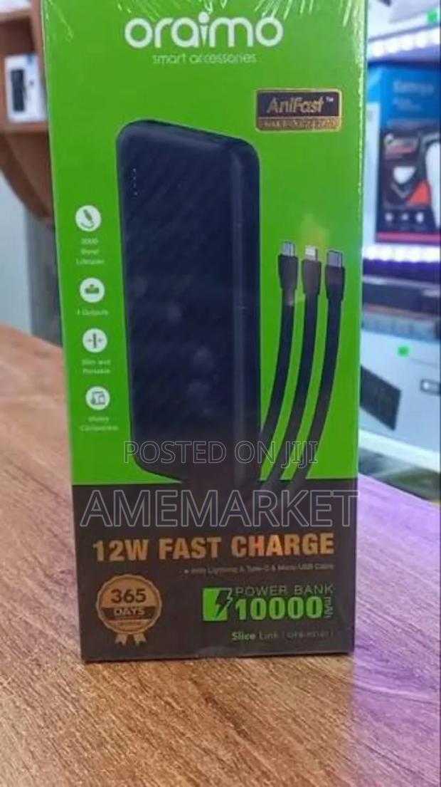 Oraimo Slice Link 10000mah 12w Power Bank · Photo 1