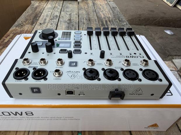 Behringer Flow 8 8-Input Digital Mixer With Bluetooth Audio · Photo 2