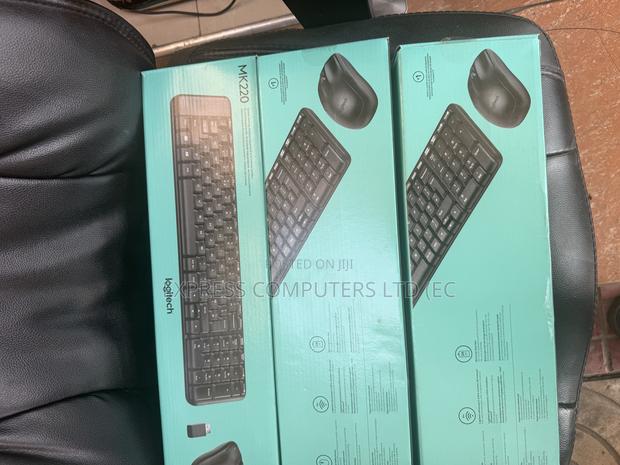 Logitech Mk220 Wireless Keyboard And Mouse Combo Wireless Original · Photo 2