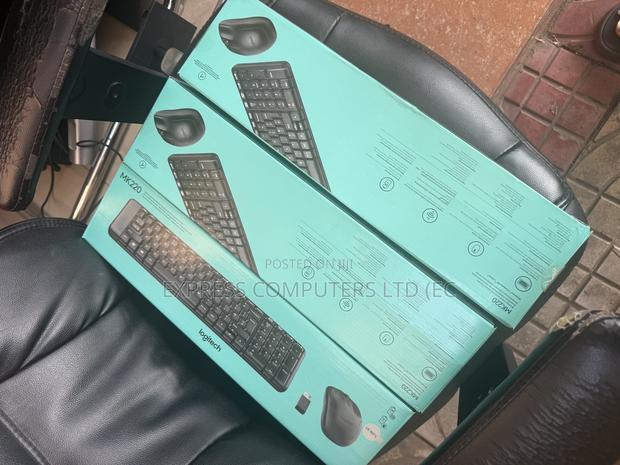 Logitech Mk220 Wireless Keyboard And Mouse Combo Wireless Original · Photo 3