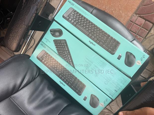 Logitech Mk220 Wireless Keyboard And Mouse Combo Wireless Original · Photo 1