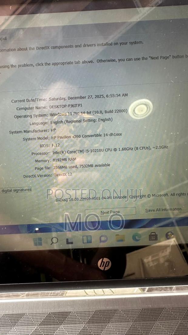 Laptop HP Pavilion x360 14 8GB Intel Core i5 SSD 256GB · Photo 5