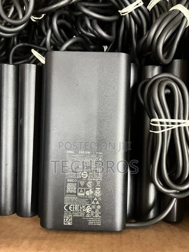 Home Used Dell 240w Oval Shape Charger · Photo 1