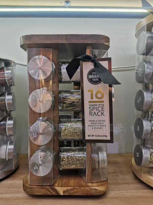 16 Pieces Spices Rack. Comes With the Spices in the Container · Photo 1
