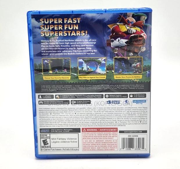 Sonic Superstars Ps5 Sealed · Photo 2