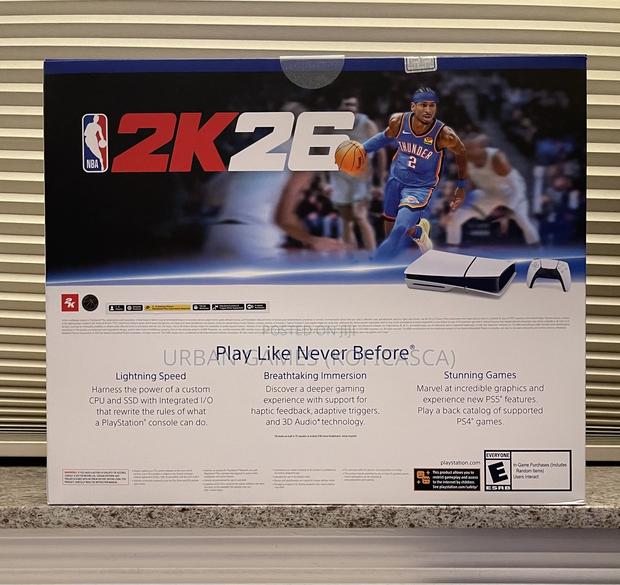 Ps5 Standard Slim 1tb + Nba 2k26 Sealed · Photo 3