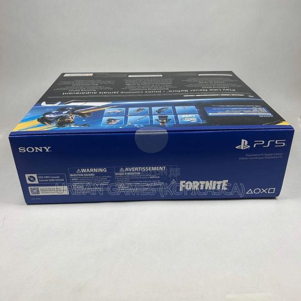 Ps5 Digital Slim + Fortnite Flowering Chaos Bundle Sealed · Photo 3