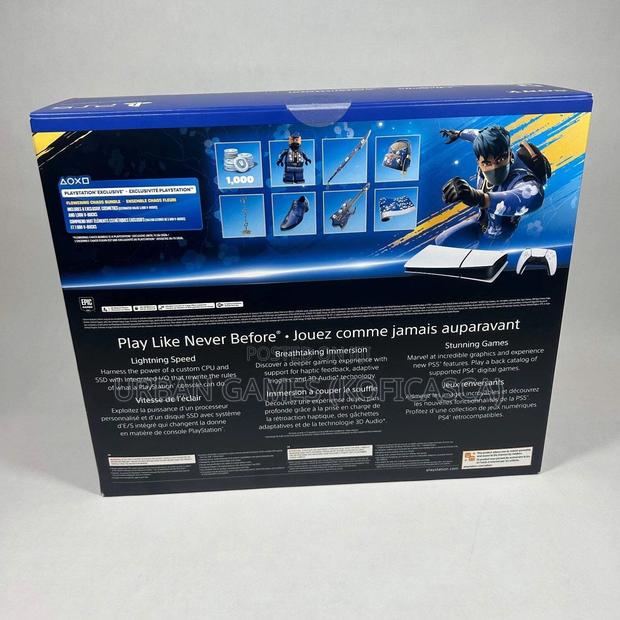 Ps5 Digital Slim + Fortnite Flowering Chaos Bundle Sealed · Photo 2