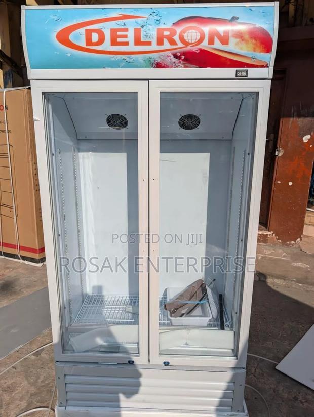 Delron 553 Liters Side By Side Display Fridge · Photo 1