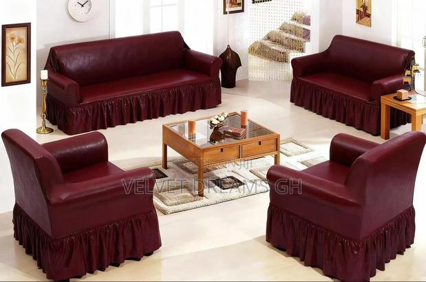 Quality Leather Sofa Covers – Full Set | Durable Stylish · Photo 1