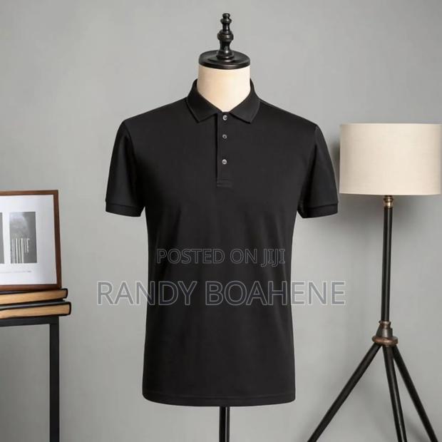 Plane Black Polo Shirt · Photo 2