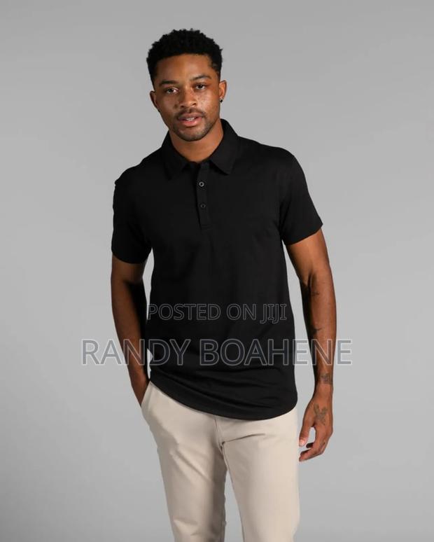 Plane Black Polo Shirt · Photo 3