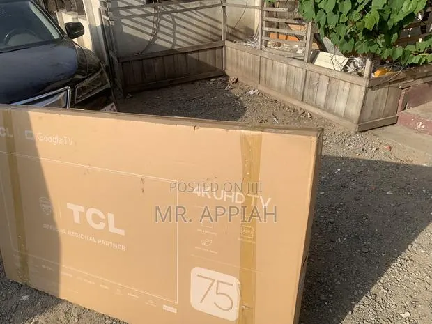 Unibody Frame TCL 75p755 75 Inch Uhd 4k Smart Android Television. · Photo 1